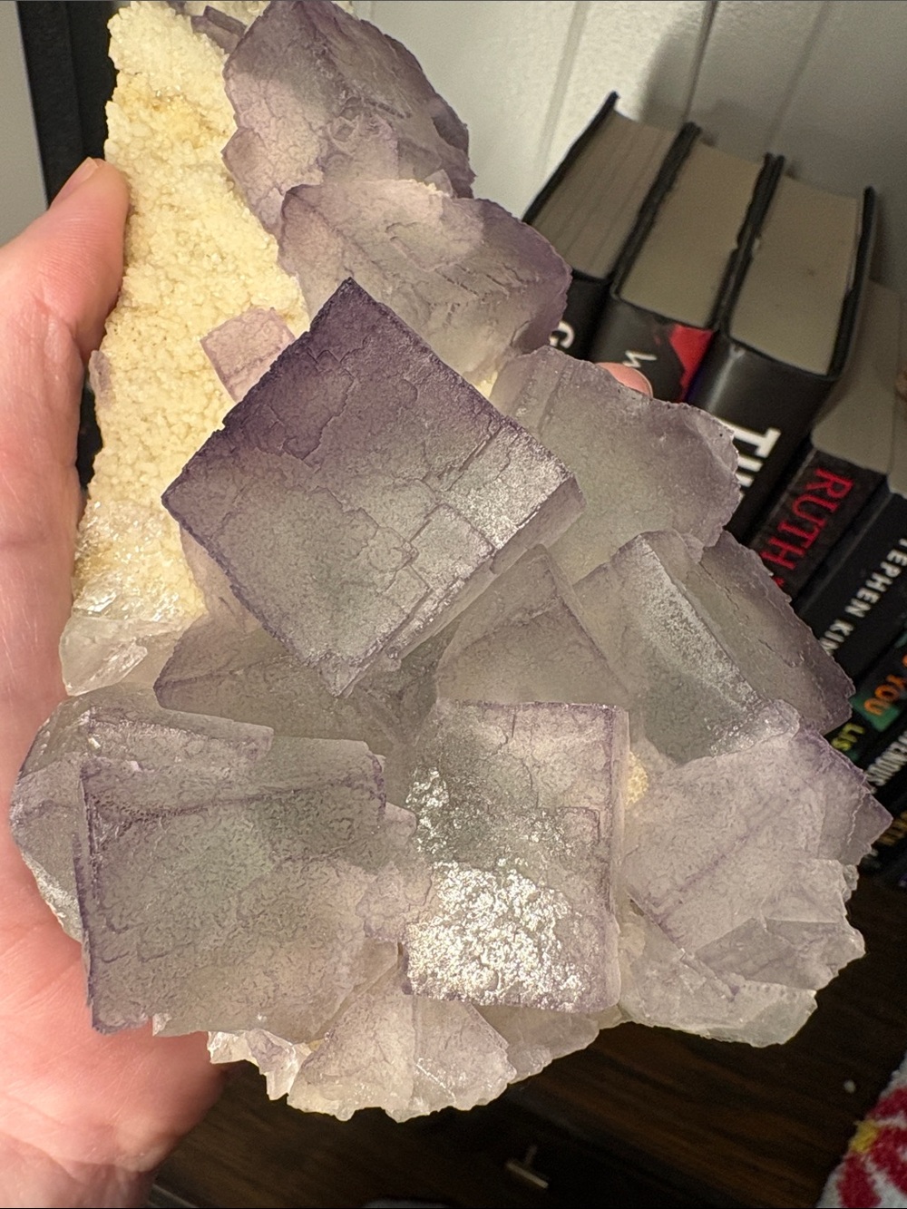 Natural QR Code Fluorite - Picture 10 of 10